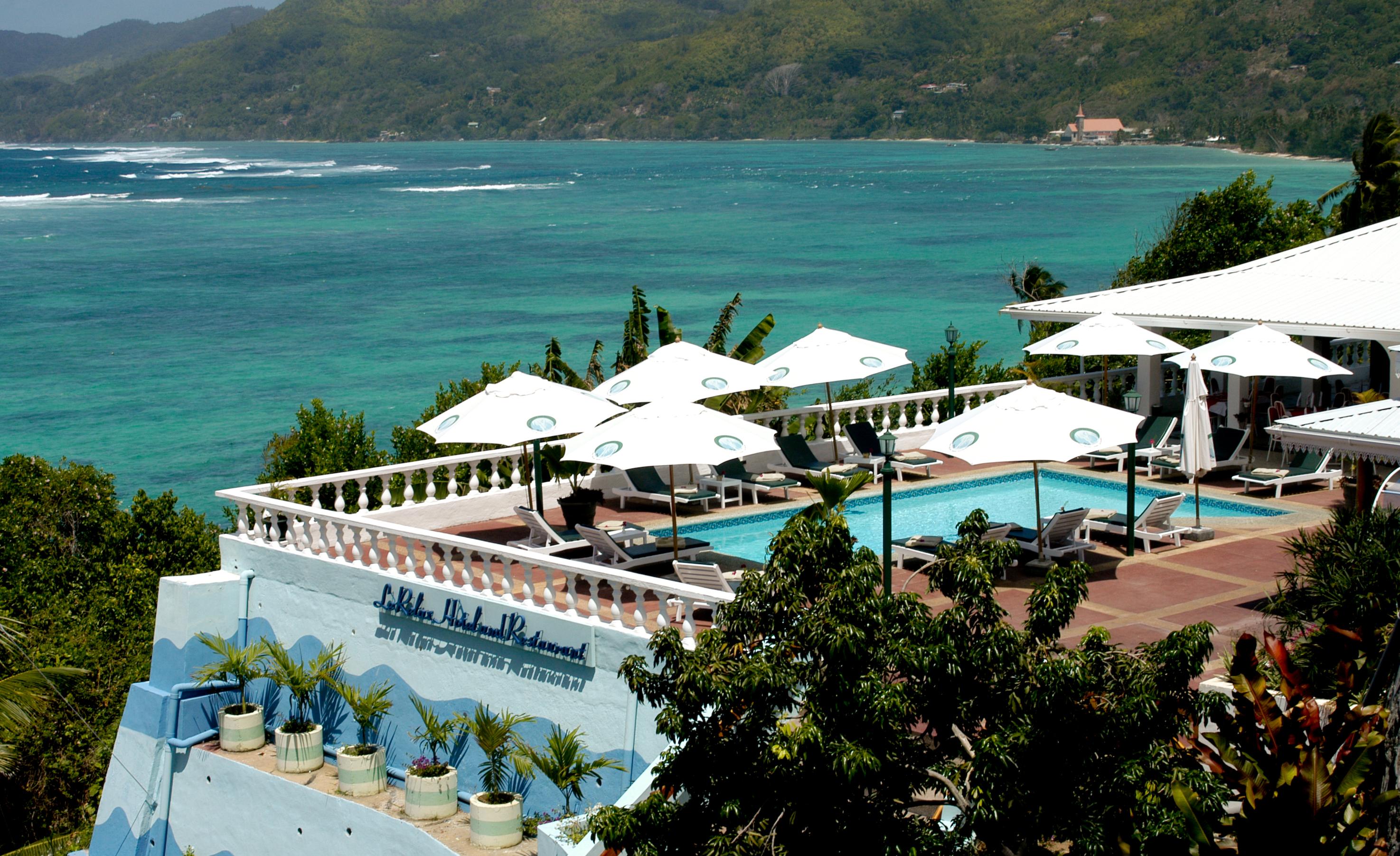 Le Relax Hotel And Restaurant Anse Royale Exterior photo